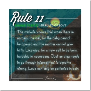 40 RULES OF LOVE - 11 Posters and Art